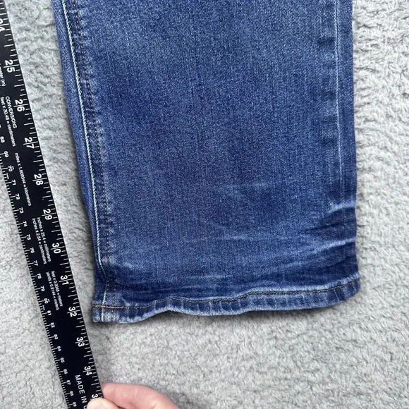 Diesel Jeans Mens 33x34 Zatiny Distressed Regular Bootcut C84ZX Button Fly Blue - Picture 10 of 16